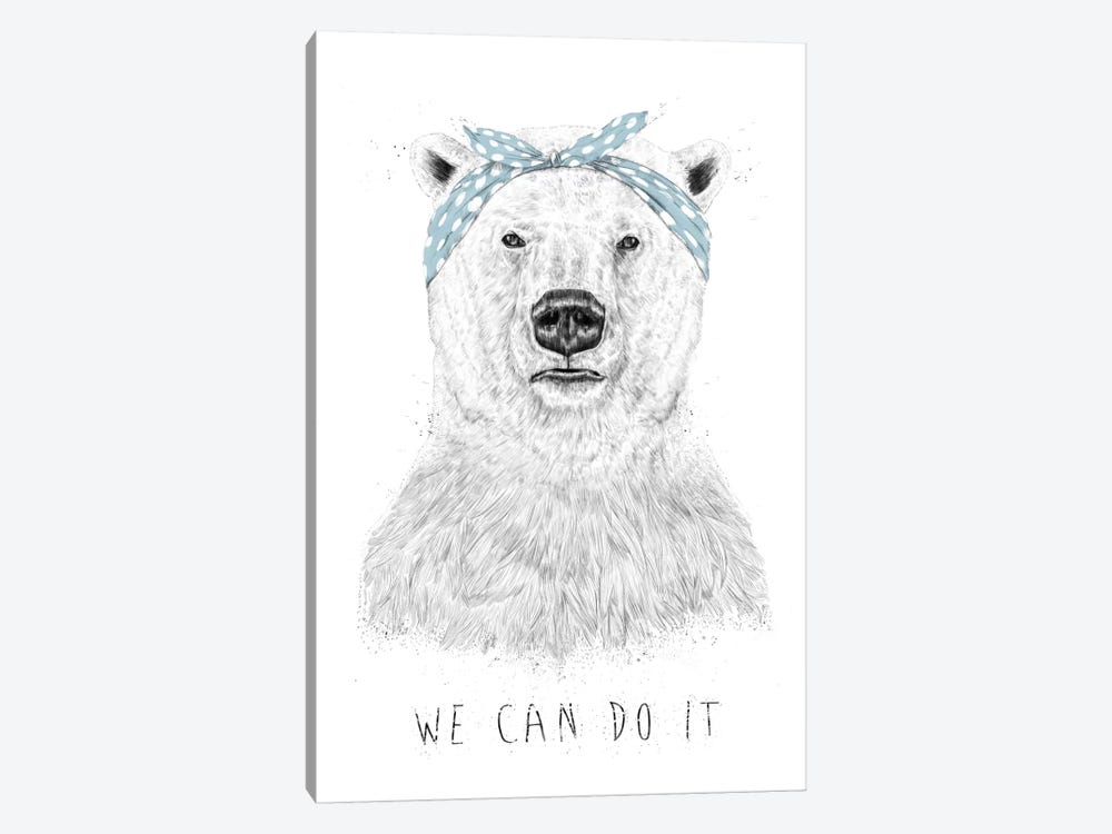 We Can Do It by Balazs Solti 1-piece Art Print