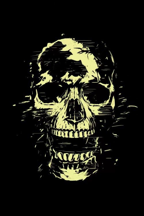 Scream (Gold) by Balazs Solti wall art