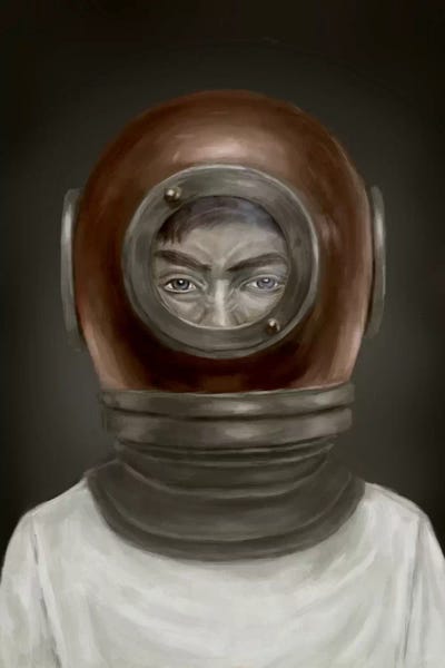 Self Portrait by Balazs Solti art print