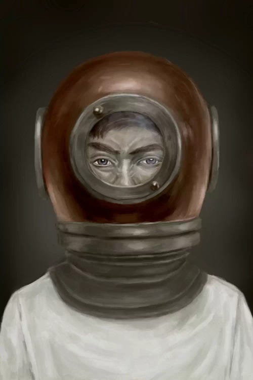 Self Portrait by Balazs Solti wall art
