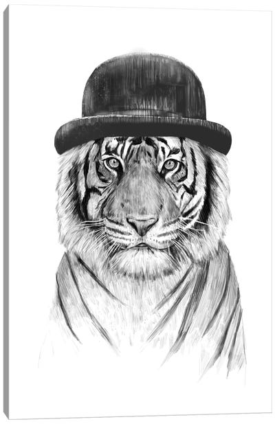 Welcome To The Jungle Canvas Art Print - Tiger Art