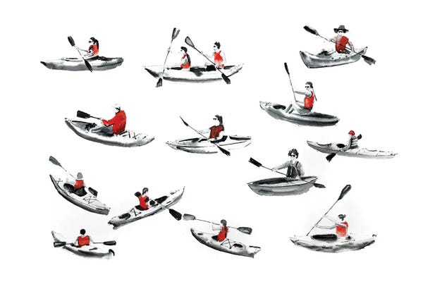 Canoes: Canoe by Bogdan Shiptenko