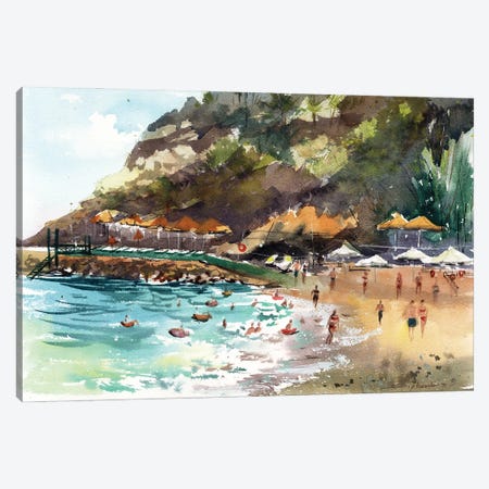 Laguna Beach Canvas Print #BSK29} by Bogdan Shiptenko Art Print