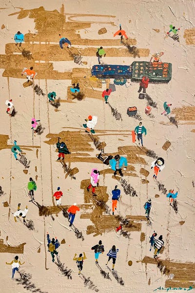 Fine Art Print: New York Society by Bogdan Shiptenko