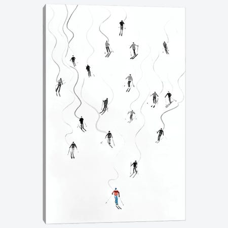 Ski Resort Canvas Print #BSK39} by Bogdan Shiptenko Canvas Artwork