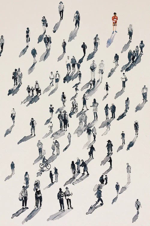 Society by Bogdan Shiptenko wall art