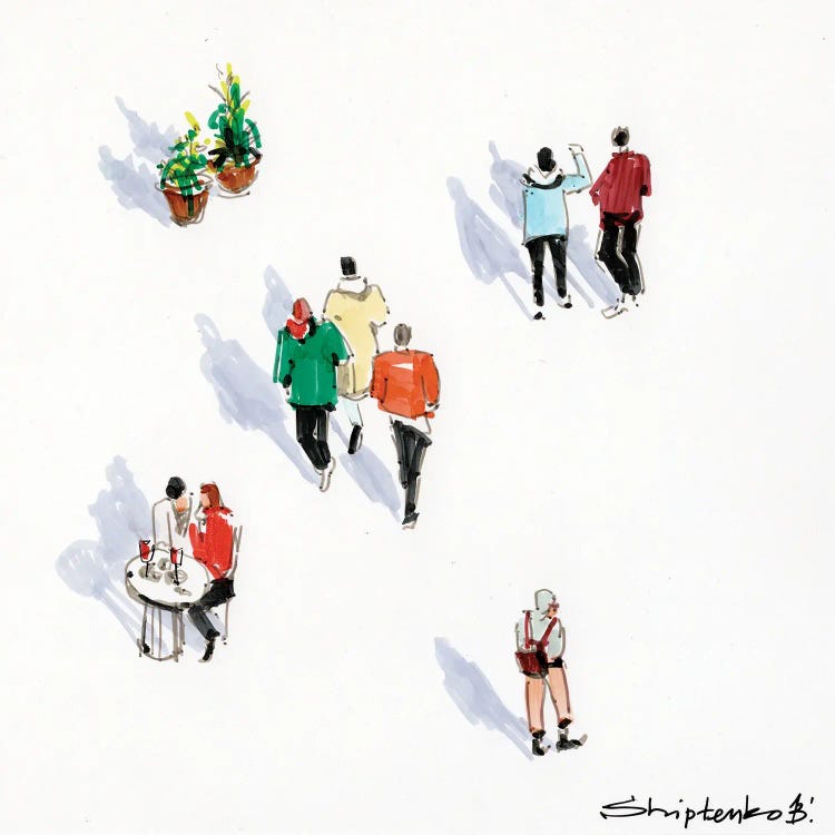 Walks Tryptych I