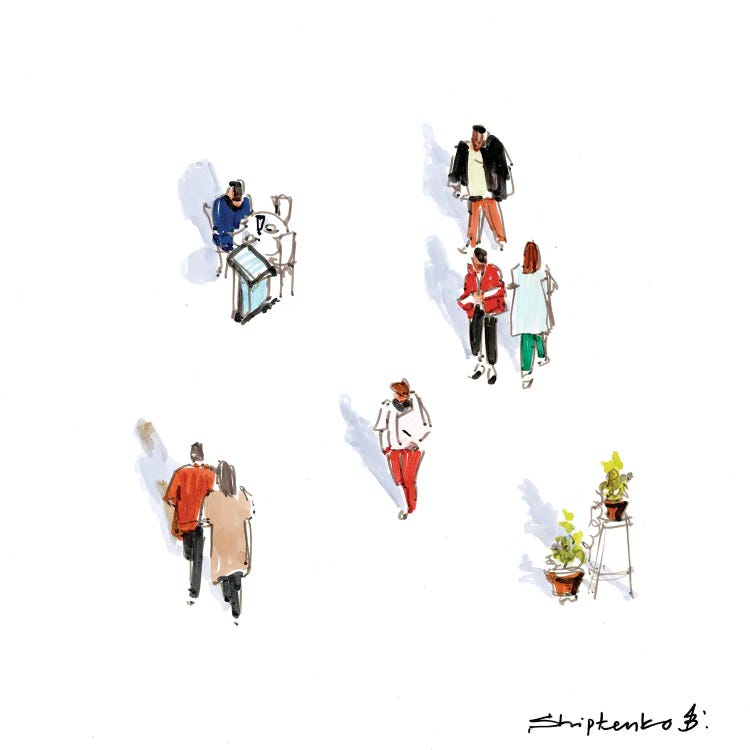 Walks Tryptych III