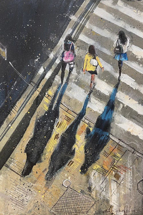 The Street At Dusk by Bogdan Shiptenko wall art