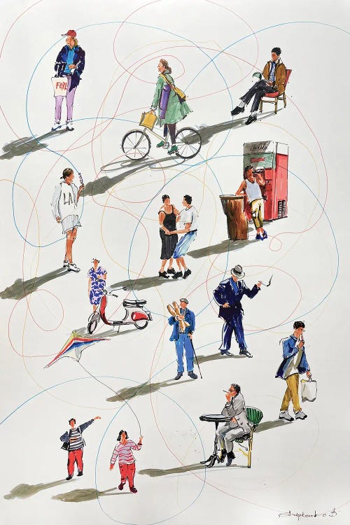 Those Who Love Life by Bogdan Shiptenko wall art