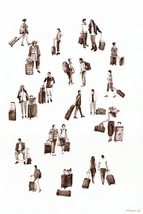 Happy Vacation by Bogdan Shiptenko wall art