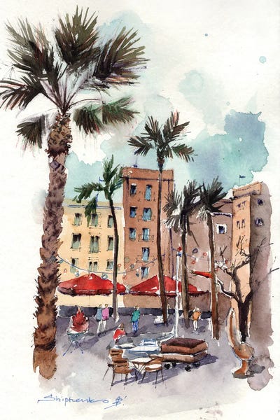 Fine Art Print: Barcelona by Bogdan Shiptenko