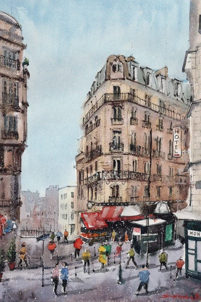 Winter Comes In November by Bogdan Shiptenko canvas print