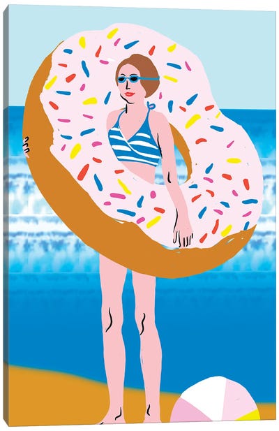 Beachy Keen Collection Canvas Art Print
