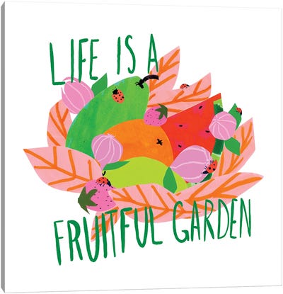 Fruitful Garden I Canvas Art Print
