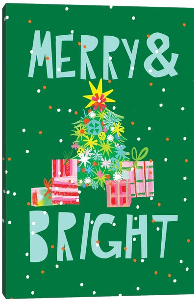 Merry & Bright VI Canvas Art Print