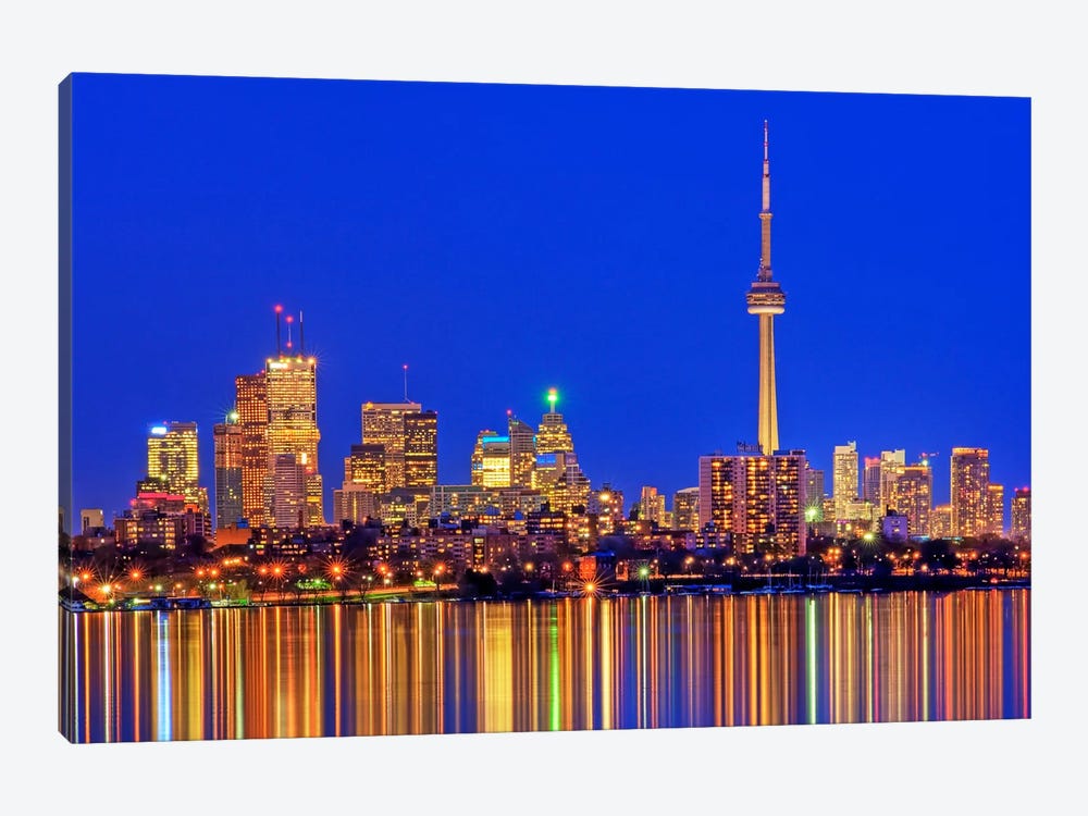 Downtown Skyline, Toronto, Ontario, Canada by Brad Smith 1-piece Canvas Art