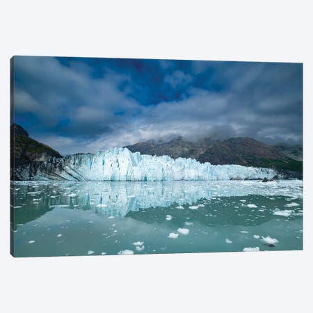 Margerie Glacier Reflected In This Calm Water View Canvas Print #BSQ15} by Betty Sederquist Canvas Art Print