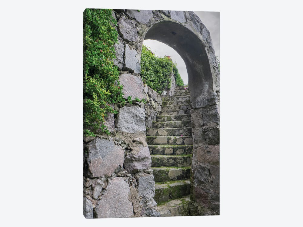 These Old Stone Steps Connect Courtyards At A Home In The High Andes by Betty Sederquist 1-piece Canvas Art