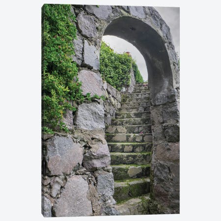 These Old Stone Steps Connect Courtyards At A Home In The High Andes Canvas Print #BSQ19} by Betty Sederquist Canvas Wall Art
