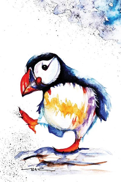 Puffins: Puffin by BebesArts