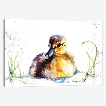 Little Duckling Canvas Print #BSR46} by BebesArts Canvas Art Print