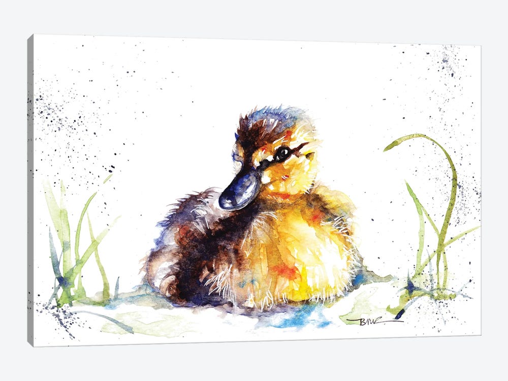 Little Duckling by BebesArts 1-piece Canvas Art