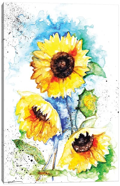 Sunflowers Canvas Art Print - BebesArts