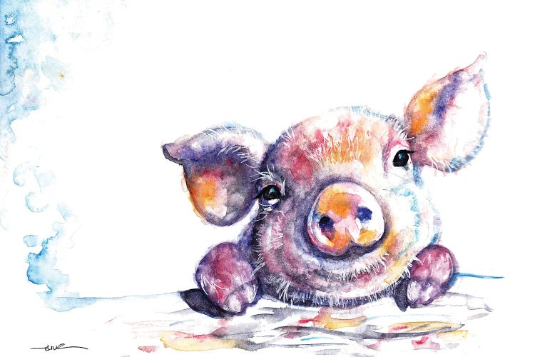 This Little Piggy by BebesArts wall art