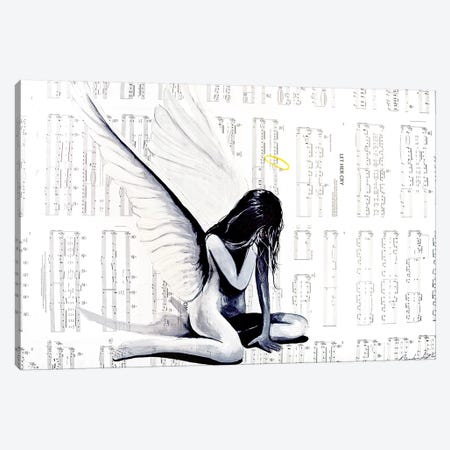 Let Her Cry II Canvas Print #BST14} by Brandon Scott Canvas Art