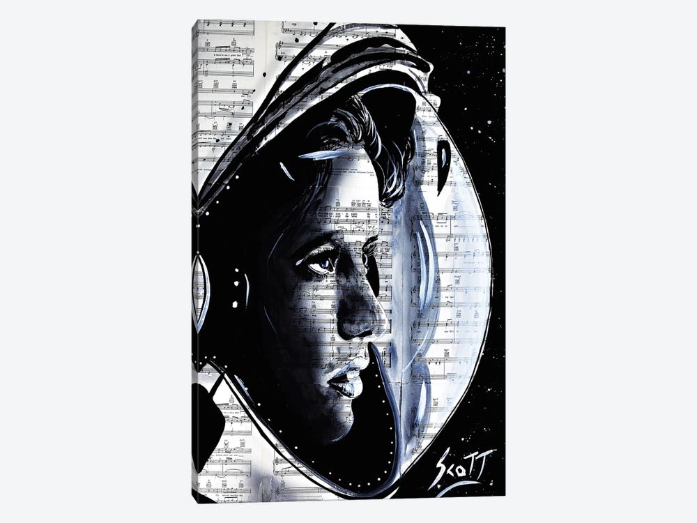 The First Mother In Space by Brandon Scott 1-piece Canvas Print