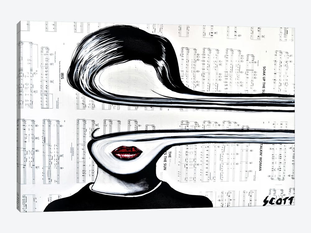 The State Of My Head by Brandon Scott 1-piece Canvas Art Print