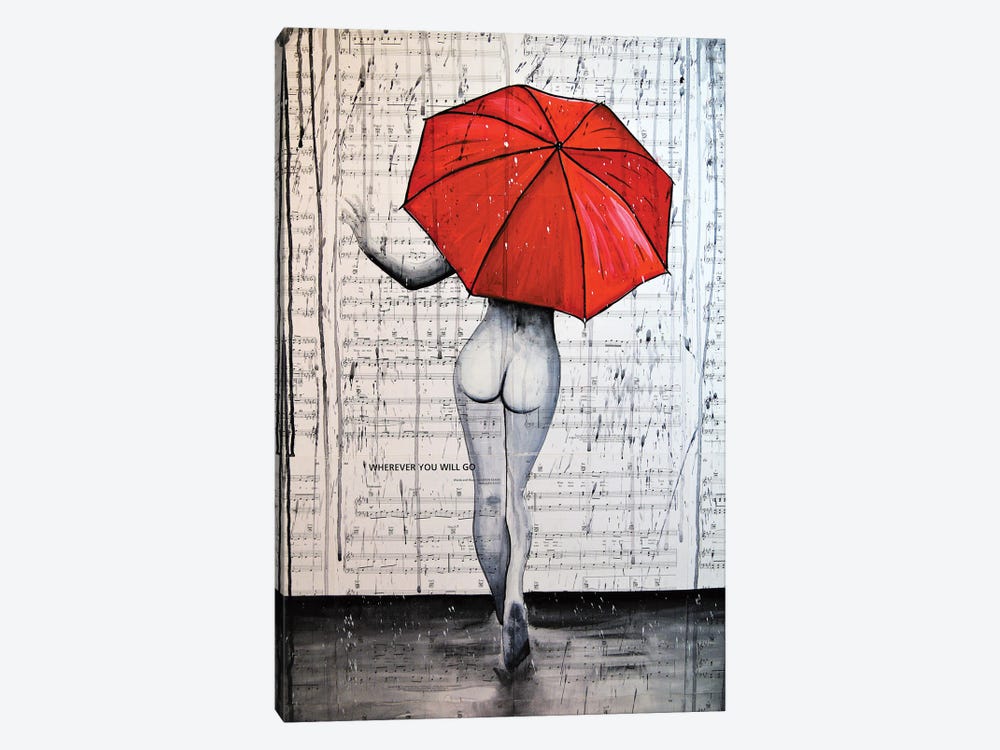 Rain Queen by Brandon Scott 1-piece Canvas Art