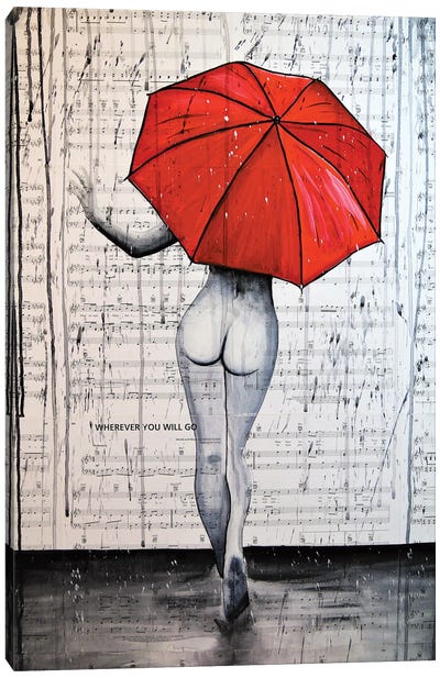 Rain Queen Canvas Art Print - Brandon Scott