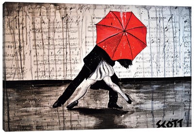 The Dance Canvas Art Print - Tango Art