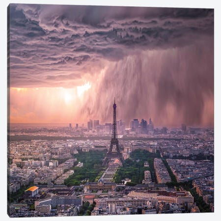 Tears Of Paris Canvas Print #BSV10} by Brent Shavnore Canvas Print