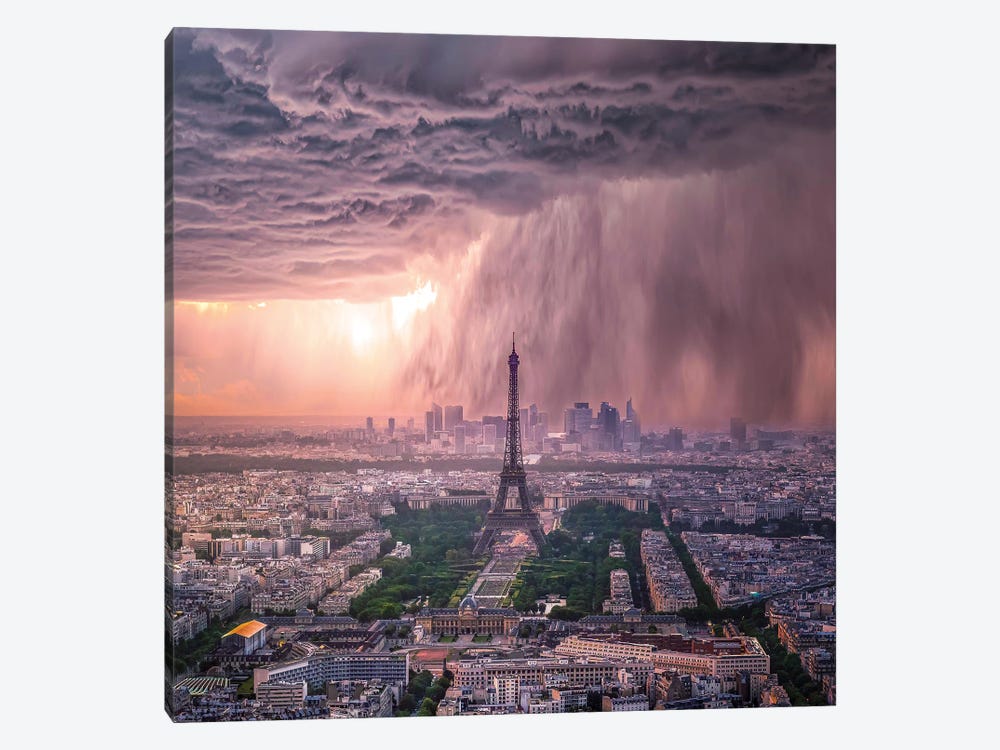 Tears Of Paris by Brent Shavnore 1-piece Canvas Artwork