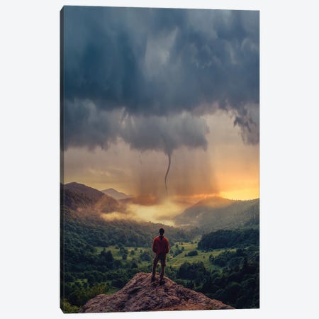 Tornado Thoughts Canvas Print #BSV14} by Brent Shavnore Canvas Wall Art