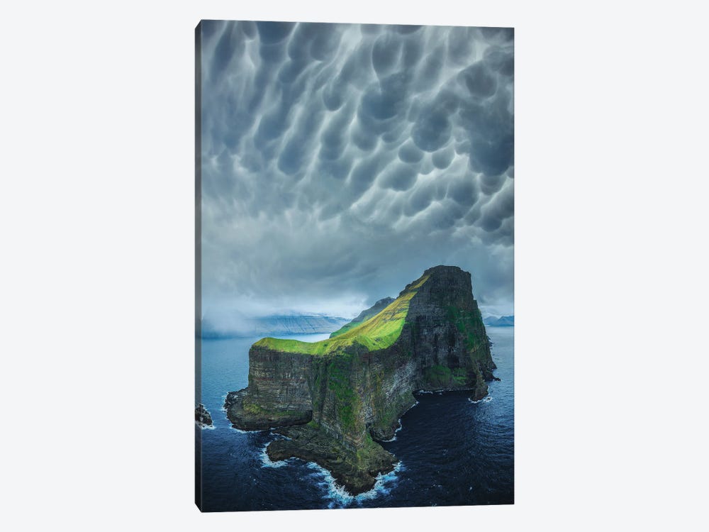 Foggy Faroe Islands by Brent Shavnore 1-piece Art Print