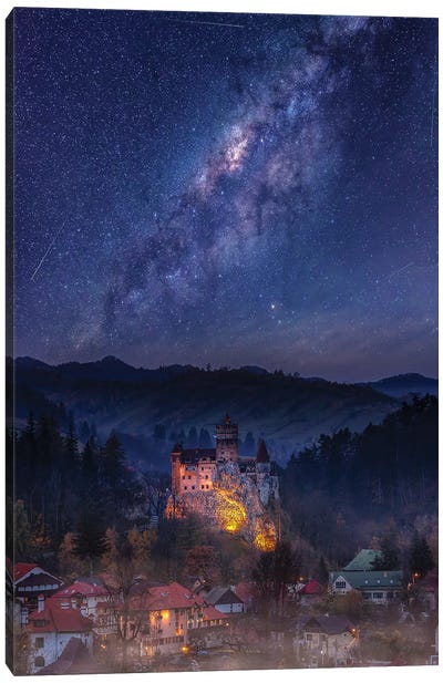 Keep Dreaming Transylvania Canvas Art Print - Aerial Photography