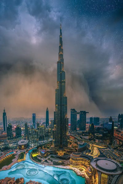 United Arab Emirates: Dubai Sandstorm by Brent Shavnore