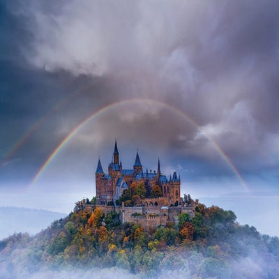 Hohenzollern Bow by Brent Shavnore framed wall art