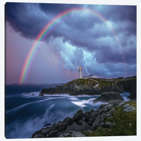 Rainbow Over Ireland Canvas Print #BSV32} by Brent Shavnore Canvas Art Print