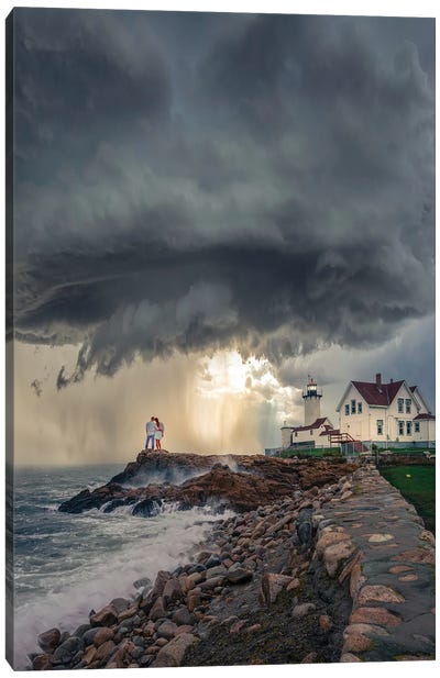 Mass Lighthouse Canvas Art Print - Brent Shavnore