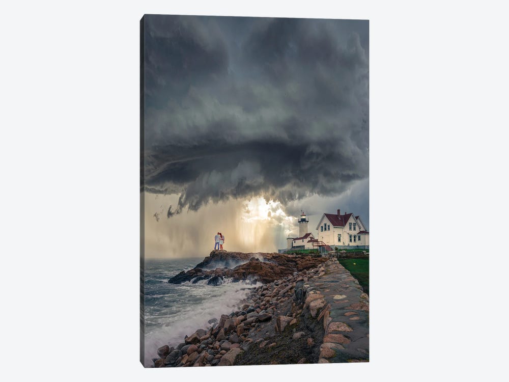 Mass Lighthouse by Brent Shavnore 1-piece Canvas Art Print