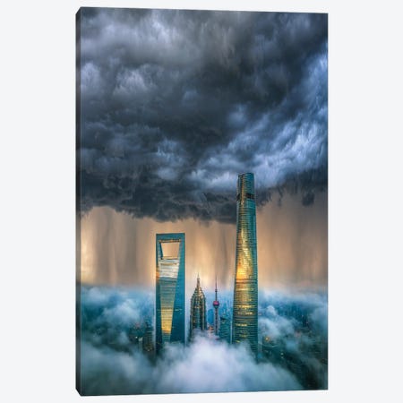 Above The Clouds Canvas Print #BSV40} by Brent Shavnore Canvas Art