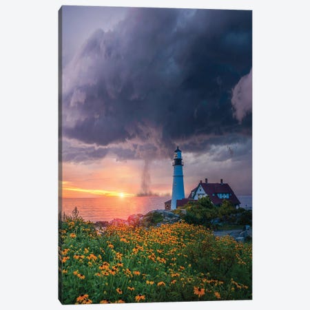 Maine Spring Canvas Print #BSV41} by Brent Shavnore Canvas Wall Art