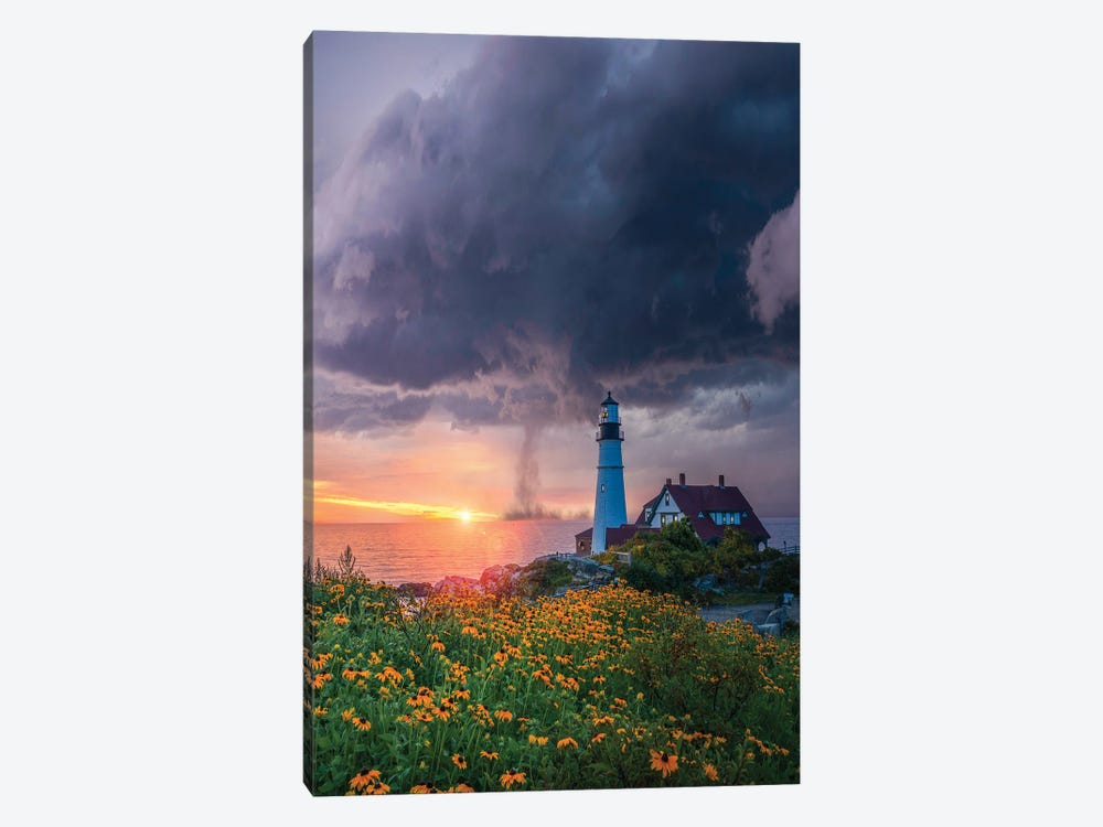 Maine Spring by Brent Shavnore 1-piece Canvas Wall Art