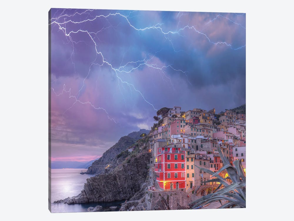 Cinque Terre Static by Brent Shavnore 1-piece Art Print