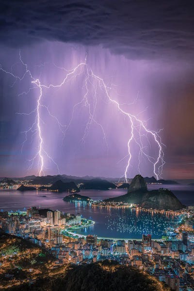Brazil: Rio Lights by Brent Shavnore